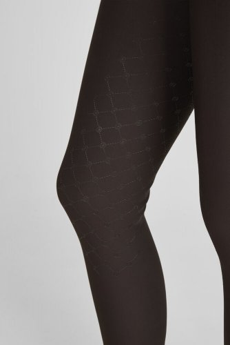 Legginsy damskie PRO FULL GRIP  Heritage AW 25/26  - Eskadron - black truffle 