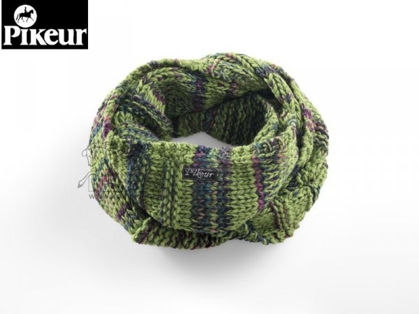 Komin Pikeur MULTICOLOURED dark lime