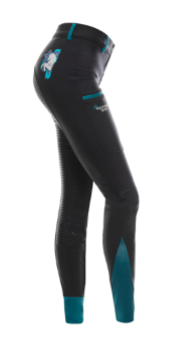 Bryczesy EQ QUEEN THANET - jesień-zima 2019/20 - START - black/petrol