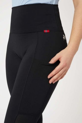 Legginsy jeździeckie ADELAIDE - Horze - Anthracite Dark Grey
