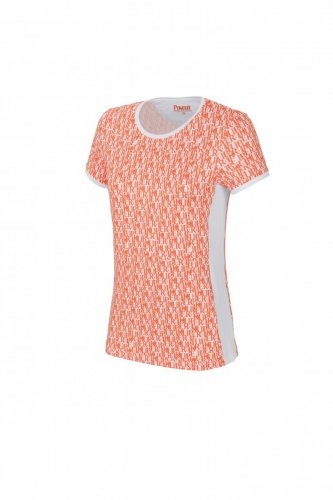 Koszulka damska VILJA - Pikeur - white/peach