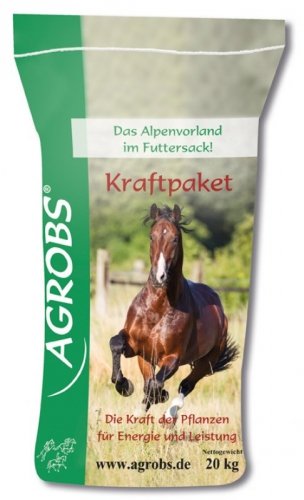 AGROBS – Kraftpaket sieczka z lucerną pellet 20 kg- ST HIPPOLYT