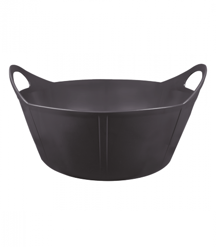 Gumowa miska 15l grey - szary - WALDHAUSEN