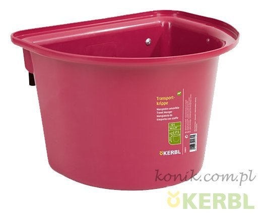 Wiadro/żłób zawieszany bez rączki 12l - KERBL