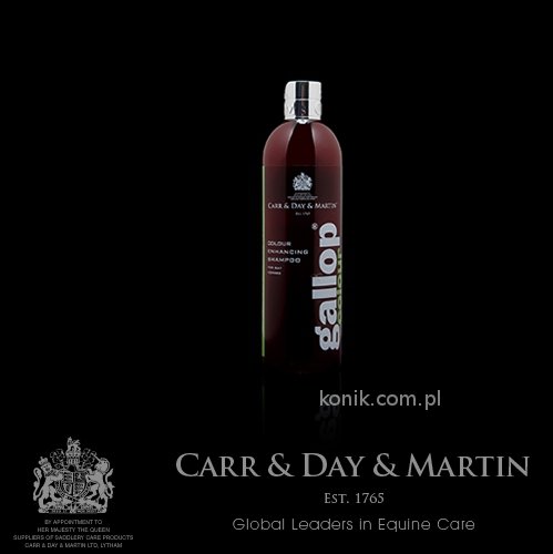 Szampon dla koni Gallop COLOUR 500ml - CARR&amp;DAY&amp;MARTIN