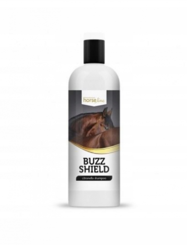 Szampon odstraszający owady Buzz Shield Citronella 500 ml - HorseLine PRO krótki termin 04/2026