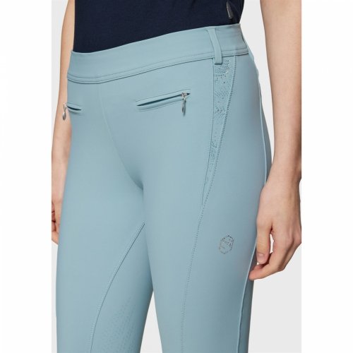 Bryczesy damskie SAKINA CRYSTAL FERNA SS26 - Samshield - tourmaline