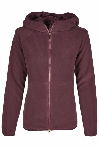 Bluza damska ZIP-HOOD Heritage 23/24 - Eskadron - cassis
