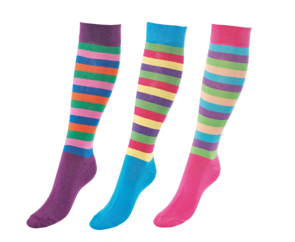 Podkolanówki jeździeckie STRIPES - BUSSE