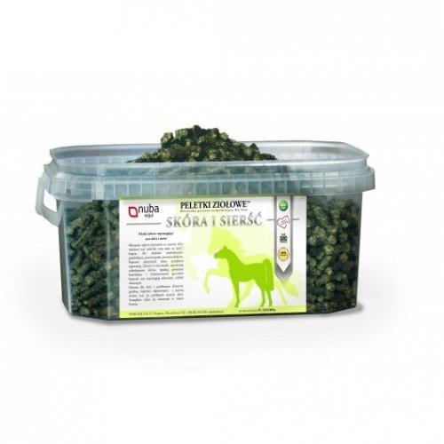 Zioła na skórę i sierść 1300g  - Nuba Equi - granulat