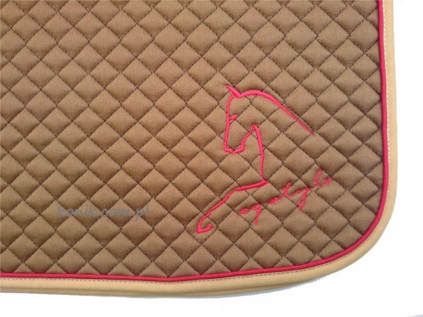 Potnik COTTON CLASSIC PLUS EQ STYLE - Equest - cynamonowy