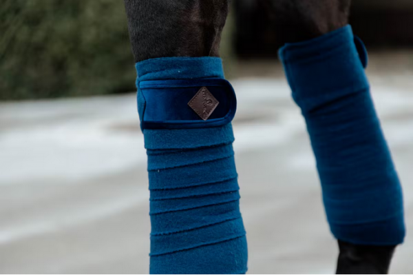  Bandaże polarowe Basic Velvet - navy - Kentucky