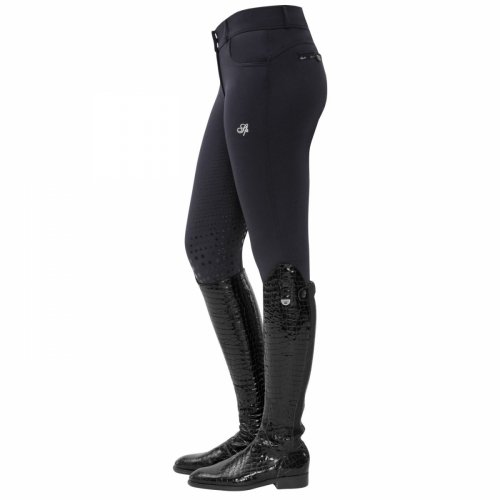 Bryczesy damskie zimowe ELINA THERMO Full Grip - Spooks - navy