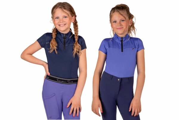 Koszulka sportowa młodzieżowa Nyomi Junior SS25 - QHP