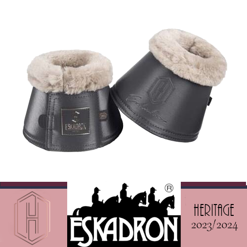 Kaloszki GLAMSLATE FAUXFUR Heritage 23/24 - Eskadron - basalt grey