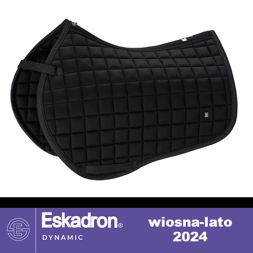 Potnik COTTON Dynamic SS24 - Eskadron - black