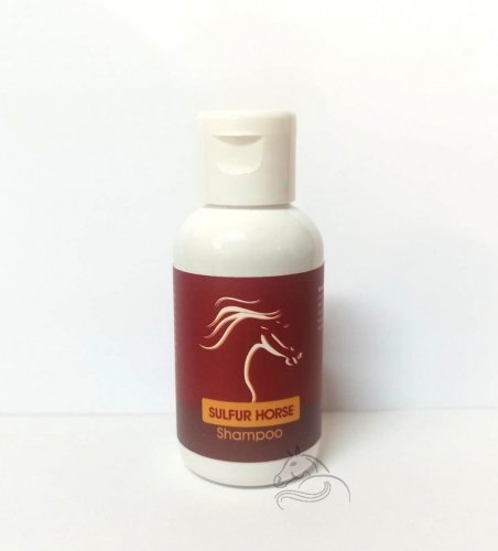 Szampon z aktywna biosiarką SULFUR HORSE 50 ml - OVER HORSE