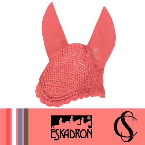 Nauszniki JEWEL Classic Sports S/S 25 - Eskadron - coral blossom