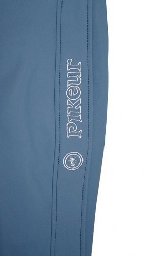 Bryczesy młodzieżowe Pikeur LUCINDA Girl GRIP Softshell z silikonowym lejem - light blue