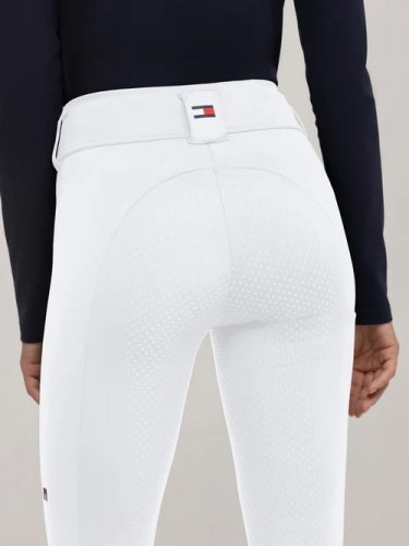 Bryczesy damskie zimowe VERMONT - Tommy Hilfiger Equestrian - optic white
