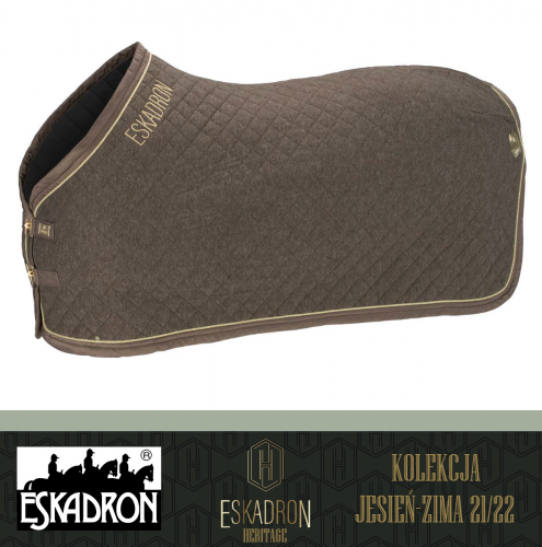 Derka osuszająca ACRYLIC QUILTED - Heritage AW 2021/22 - Eskadron - plaza taupe