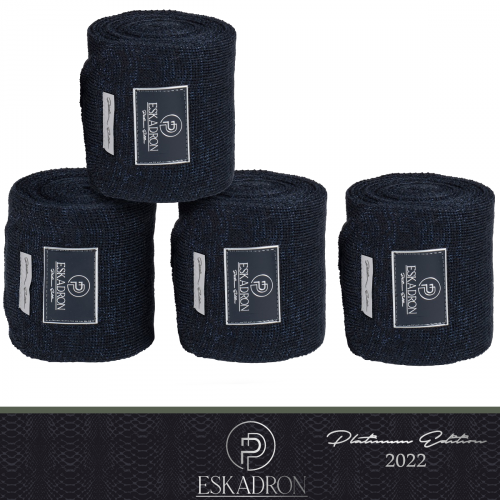 Bandaże ACRYLIC LUREX Platinum 2022 - Eskadron - navy