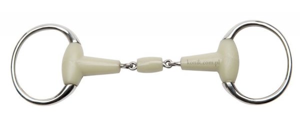 Wędzidło Flexi oliwkowe jabłkowe 20 mm - Feeling