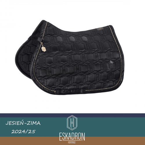 Potnik SATIN CRYSTAL Heritage AW 24/25 - Eskadron - black