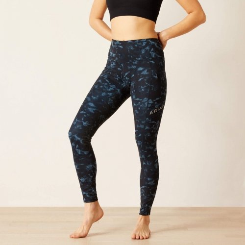 Legginsy damskie Eos Print FS - Ariat - stormy skies