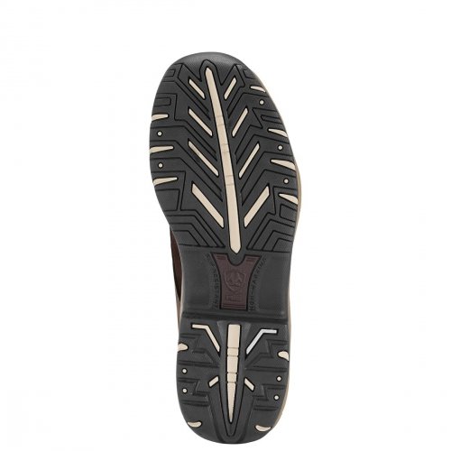 Buty skórzane TERRAIN H2O ZIP - Ariat - brown 