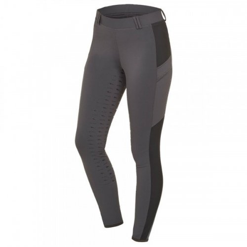 Legginsy jeździeckie damskie COMFY RIDING FS SS23 - Schockemohle - asphalt