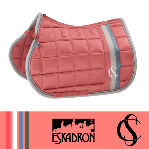 Potnik BIG SQUARE MATTGLOSS Classic Sports S/S 25 - Eskadron - coral blossom