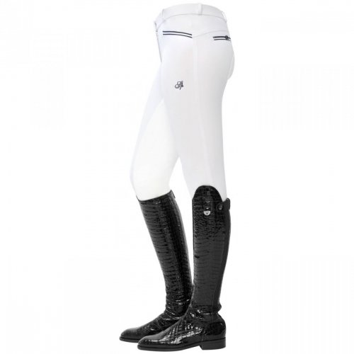 Bryczesy damskie Ricarda Full - Spooks - white