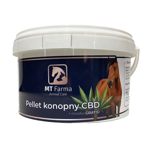 Pellet konopny CBD 1000g - MT Farma