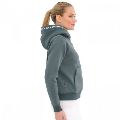 Bluza z kapturem damska Allva Hoody AW 22/23 - SPOOKS - dove blue