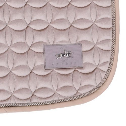 Potnik ujeżdżeniowy Velvet Balance Pad Dressage Style AW24 - Schockemohle - cardamon