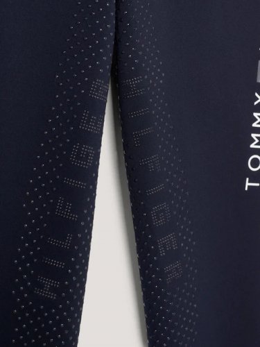 Legginsy damskie ELMIRA ALL-YEAR - Tommy Hilfiger Equestrian - desert sky