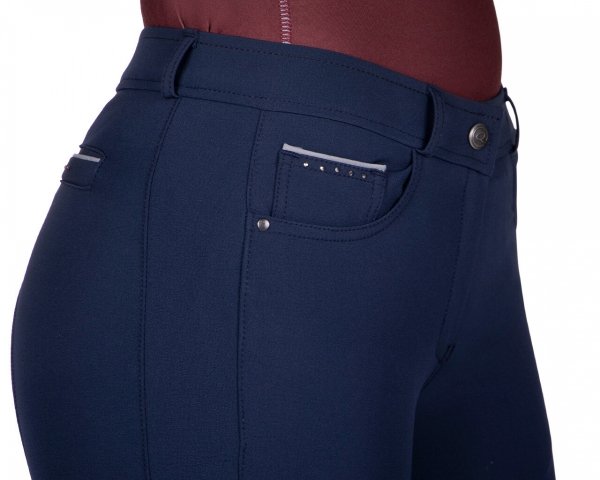 Bryczesy damskie QIARA AW23 - QHP - navy