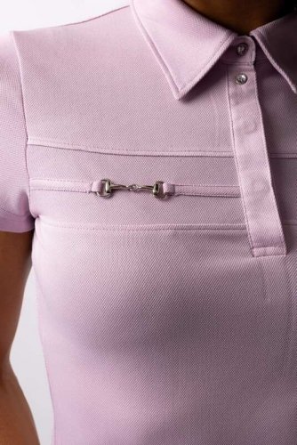 Koszulka polo CORINNE - HORZE - fragrant lilac 