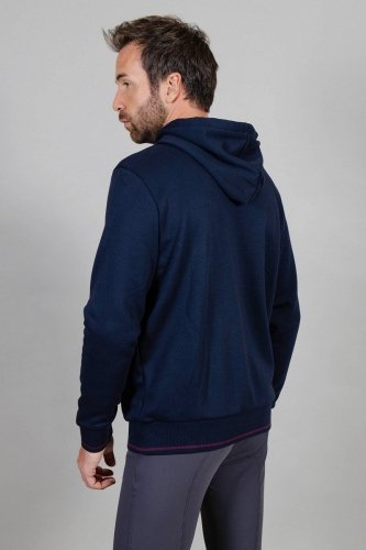 Bluza męska z kapturem SWISS AW 22/23 - Harcour - navy