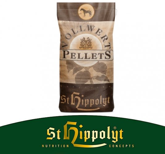 St Hippolyt Vollwert Pellets uniwersalny granulat - 20kg termin do końca 05.2025