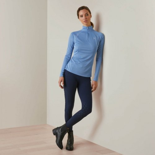 Bluzka damska SUNSTOPPER 2.0 - Ariat - ashleigh blue
