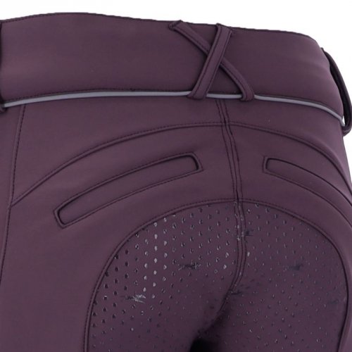 Bryczesy damskie zimowe WINTER CARLA FS STYLE AW24 - Schockemohle - deep mauve
