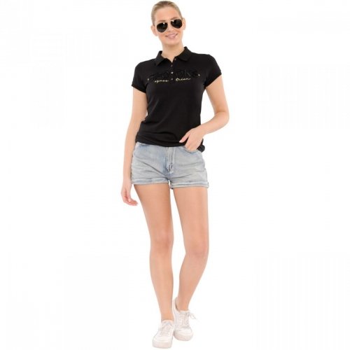 Koszulka damska ANNBER POLO - Spooks - black