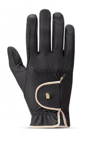 Rękawiczki LONA 01-301336 - Roeckl - black/gold