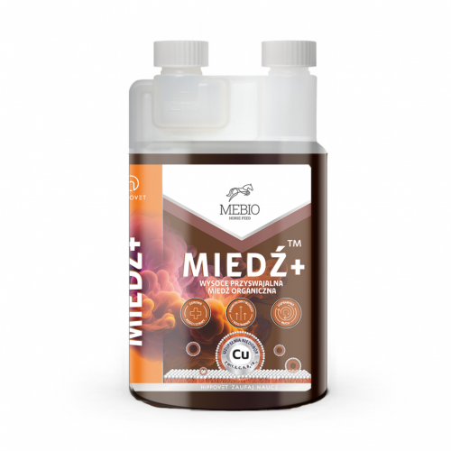 MIEDŹ+ 1l wysoce przyswajalna miedź organiczna - MEBIO