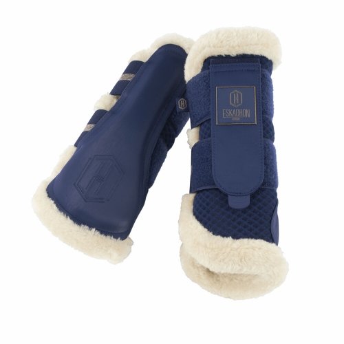 Ochraniacze MESH FAUXFUR Heritage AW 24/25 - Eskadron - true blue