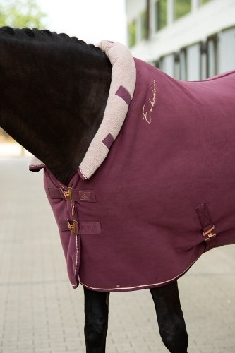 Derka polarowa z kołnierzem POLARFLEECE HIGH-NECK Heritage 23/24 - Eskadron - cassis