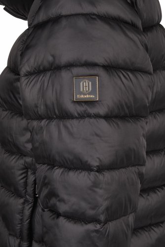 Kurtka damska QUILT-JACKET Heritage AW 24/25 - Eskadron - black