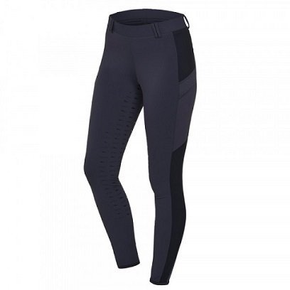 Legginsy jeździeckie damskie COMFY RIDING FS SS23 - Schockemohle - dark blue